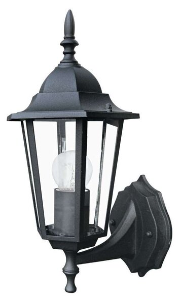 Φωτιστικό Τοίχου - Απλίκα Up Milano LANT-MILANO/AP1A 1xE27 60W 20,8x17x36cm Black Intec