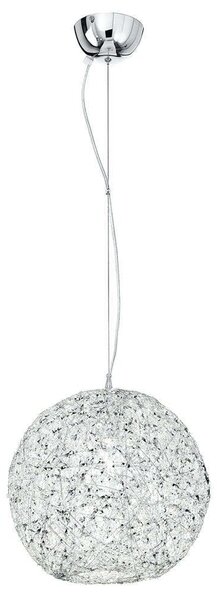 Φωτιστικό Οροφής Astra I-ASTRA/S35 1xE27 Φ35cm 120cm Chrome Luce Ambiente Design