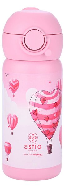 Παγούρι - Θερμός 350ml Με Καλαμάκι Estia Save The Aegean Love Ascend 01-23454