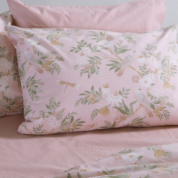Μαξιλαροθήκη (52x72) Nef-Nef Homeware Smart Dreamel Pink