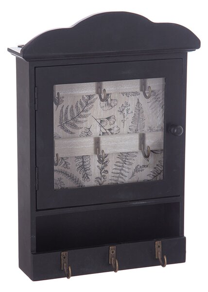 Κλειδοθήκη (20x5.5x28.5) A-S Key Box Vintage Black 148438