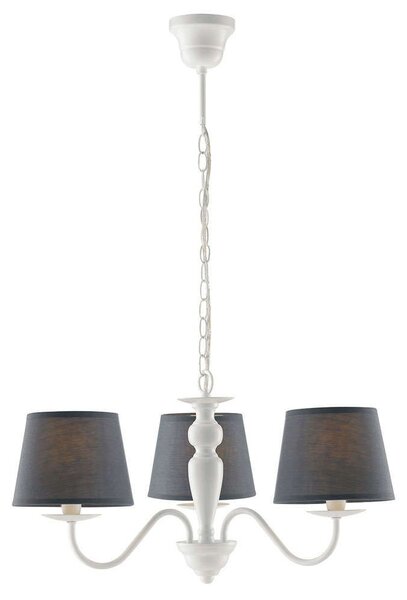 Φωτιστικό Οροφής Favola I-FAVOLA/3 3xE14 Φ56cm 100cm White-Grey Luce Ambiente Design