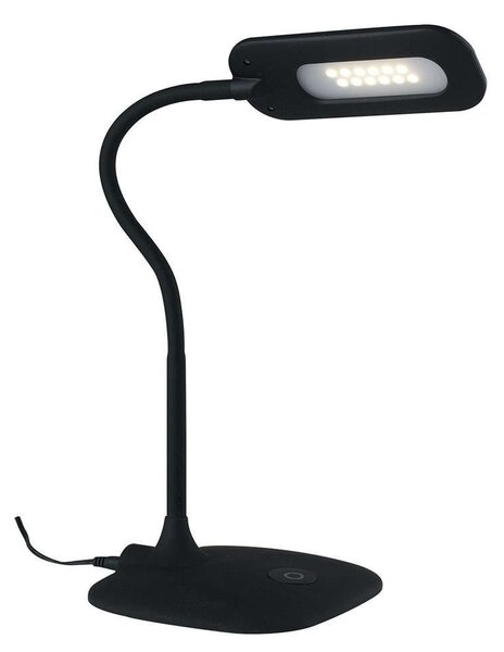 Φωτιστικό Γραφείου Darwin LEDT-DARWIN-BLACK 4,8W Led Dimmer 16x16x53,5cm Black Luce Ambiente Design