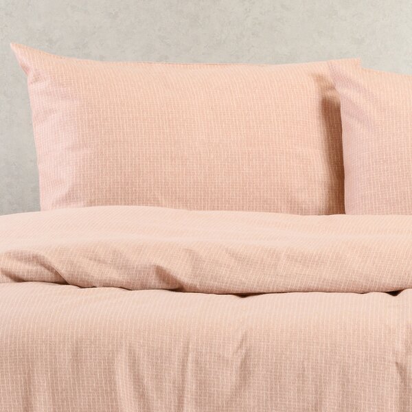 Ζεύγος Φανελένιες Μαξιλαροθήκες (53x72) Melinen Winter Line Owen Rose