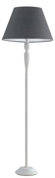 Φωτιστικό Δαπέδου Favola I-FAVOLA/PT 1xE27 Φ45cm 155cm White-Grey Luce Ambiente Design