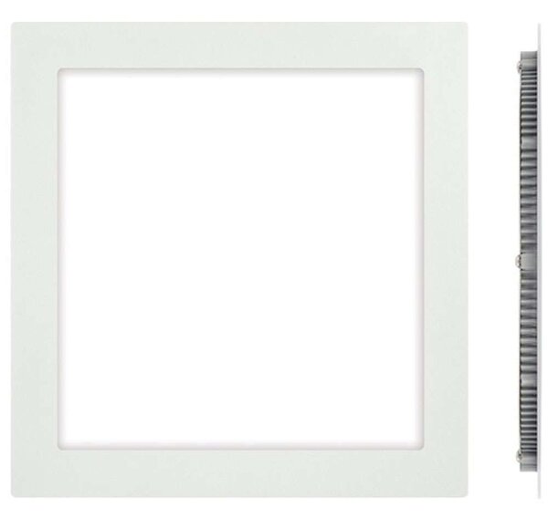 Panel Led Χωνευτό VK/04077/W/W 15x15x1,5cm Led 540Lm 9w 3000K White VKLed