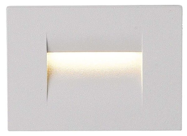 Φωτιστικό Τοίχου VK/02109/W/W 10,7x7,5cm Led 75Lm 4W 3000K IP65 White VKLed