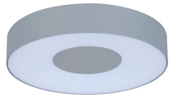 Φωτιστικό Τοίχου - Οροφής Ublo Round Large 6348101112 IP54 Led 3000K 45x263x263mm Matt Silver Lutec