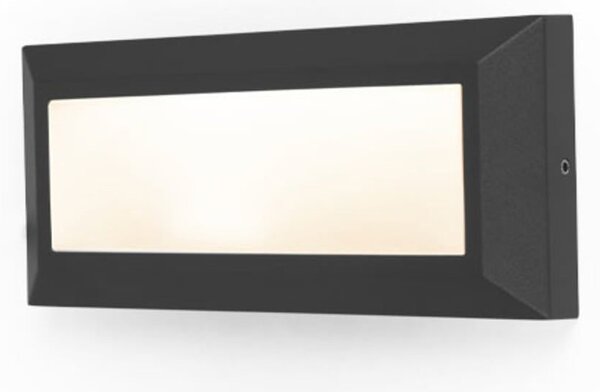 Φωτιστικό Τοίχου Helena 5191605012 IP54 Led 3000K 10,1x23x3,2cm Matt Black Lutec