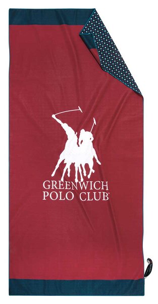 Πετσέτα Θαλάσσης Microfiber 2 Όψεων (80x170) Greenwich Polo Club Beach 3873