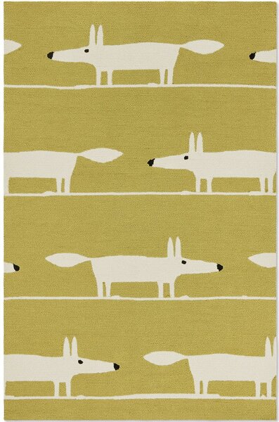 Χαλί Mr Fox Chai 425306 90X150 Olive-Ivory Scion