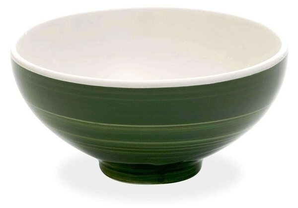 Μπωλ Σερβιρίσματος Pàtera PA90913 Φ18x8cm 900ml Green-White Zafferano