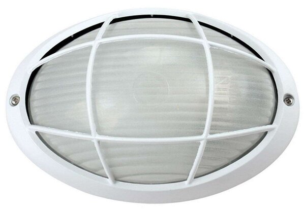 Φωτιστικό Τοίχου VK/01009/W 21,3x9,8x14,2cm E27 60W IP44 White VKLed