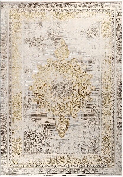 Χαλί Kashan 39551-075 Beige-Gold Merinos