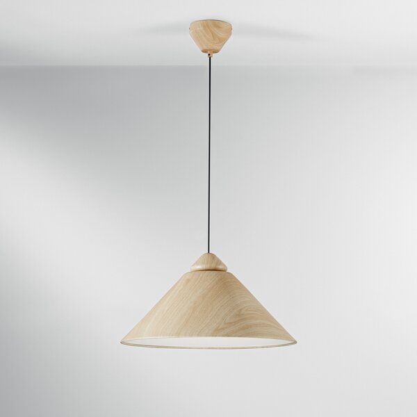Luce Ambiente Design Κρεμαστό φωτιστικό Big Bang σε μπεζ/λευκό χρώμα, Ø 49 cm, μέταλλο, ρυθμιζόμενος, Μπεζ, Σαλόνι / τραπεζαρία, Μέταλλο, σύγχρονο