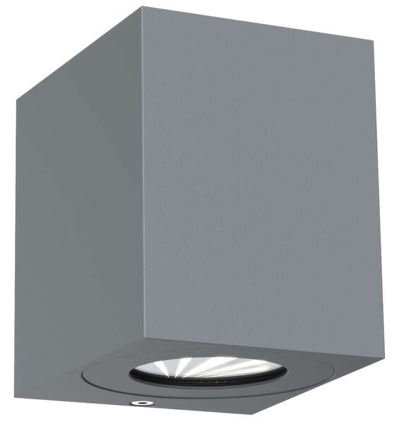 Φωτιστικό Τοίχου Canto Kubi 2 49711010 10x8,7x10,4 Led 500Lm 2x6W 2700K IP44 Grey Nordlux