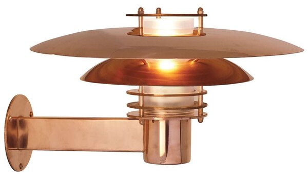 Φωτιστικό Τοίχου Phoenix 24381030 42,5x22cm 1xE27 16W IP54 Copper Nordlux