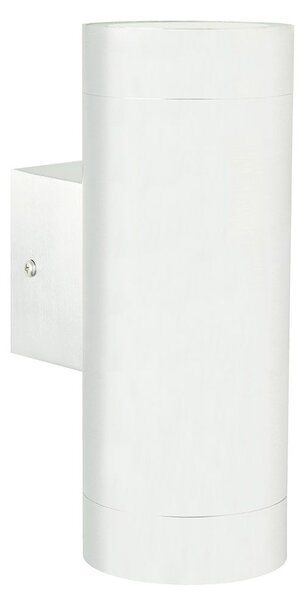 Φωτιστικό Τοίχου Tin Maxi Double 21519901 12,5x19cm 2xGU10 35W IP54 White Nordlux