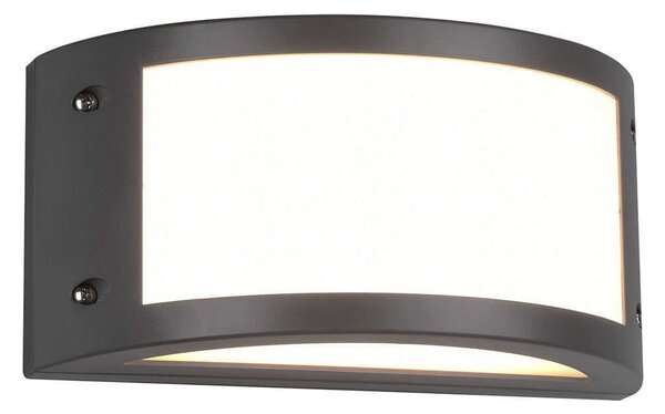 Φωτιστικό Τοίχου Kendal R22151142 24x11cm Led 1400Lm 12W Anthracite-White RL Lighting