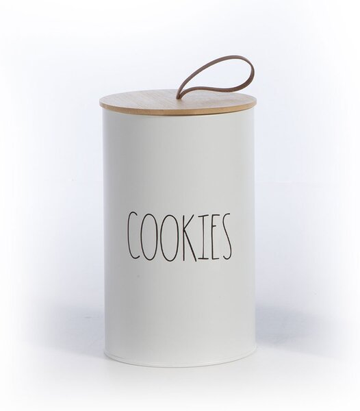 Μπισκοτιέρα (Φ12x20) Nef-Nef Homeware White