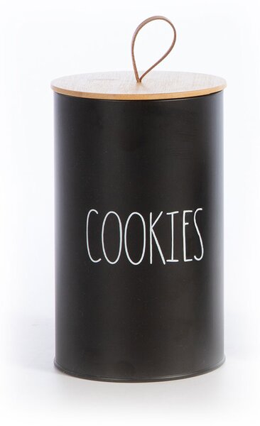 Μπισκοτιέρα (Φ12x20) Nef-Nef Homeware Black
