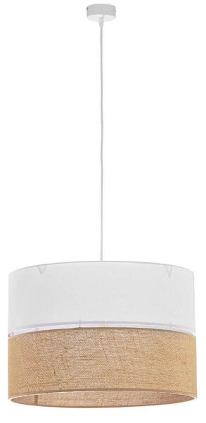 Φωτιστικό Οροφής Linobianco 6573 3xΕ27 15W Φ50cm 115cm Natural-White TK Lighting