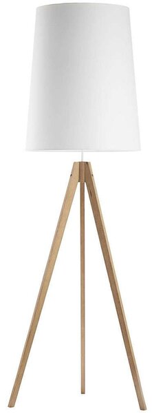 Φωτιστικό Δαπέδου Walz 5047 1xΕ27 15W Φ60cm 175cm White TK Lighting