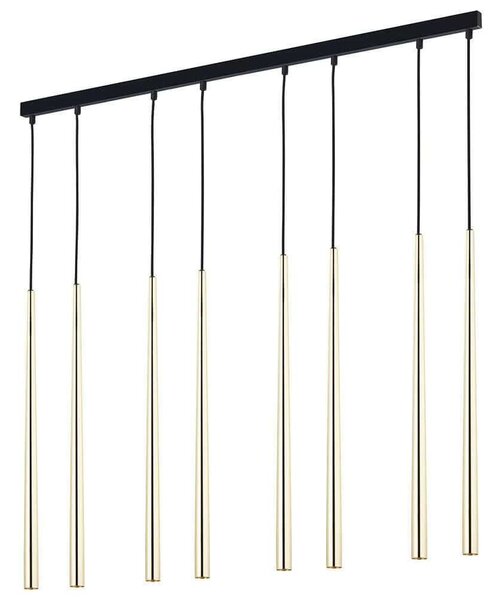 Φωτιστικό Οροφής Piano 6423 8xG9 6W 115x120cm Gold TK Lighting