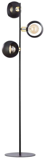 Φωτιστικό Δαπέδου Cyklop 5549 3xΕ27 15W 45x163cm Black TK Lighting