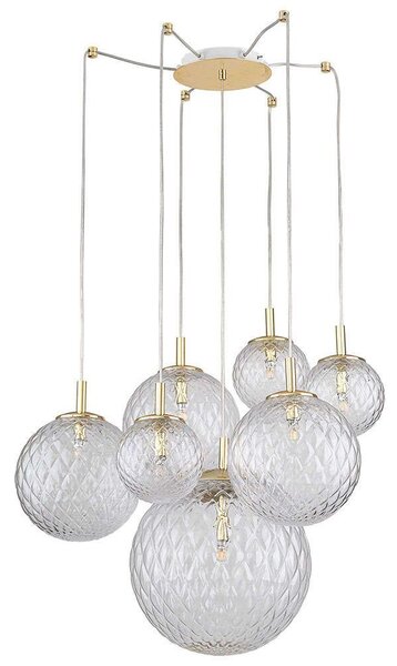 Φωτιστικό Οροφής Cadix 4608 7xG9 6W 200x150cm Gold TK Lighting