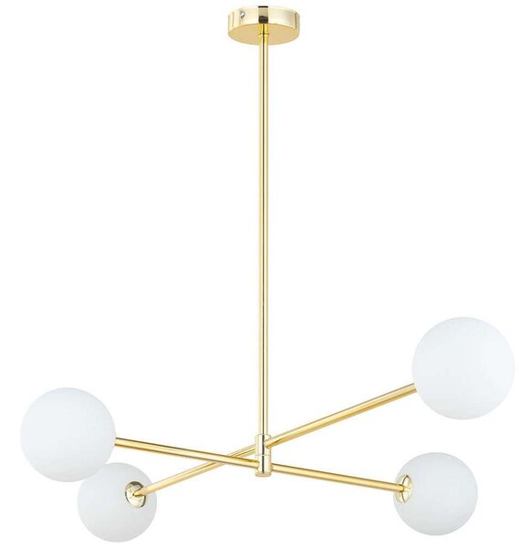 Φωτιστικό Οροφής Sarius 4737 4xG9 6W 90x61cm Gold TK Lighting