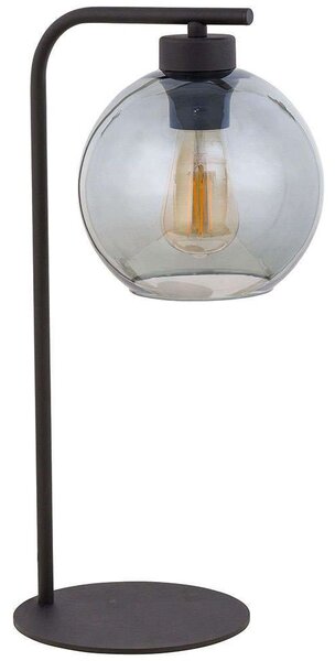 Φωτιστικό Επιτραπέζιο Cubus Graphite 5102 1xΕ27 15W 27x46cm Fume TK Lighting