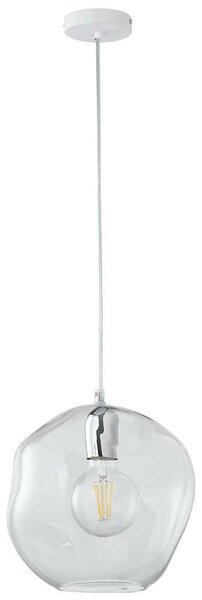 Φωτιστικό Οροφής Sol 3367 1xΕ27 15W 25x185cm White-Clear TK Lighting