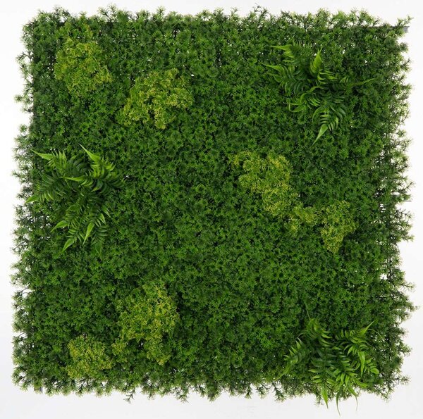 Τεχνητή Φυλλωσιά Φτέρη Mossy 7801-7 100x100cm Green Supergreens