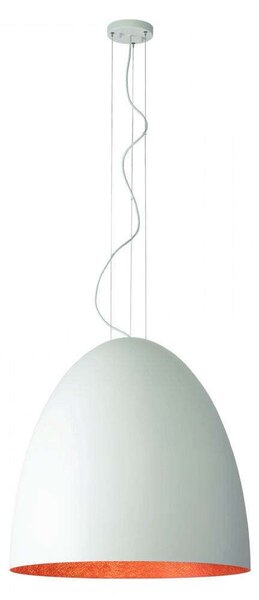 Φωτιστικό Οροφής Egg XL 10325 75x350cm 7xE27 40W White-Copper Nowodvorski