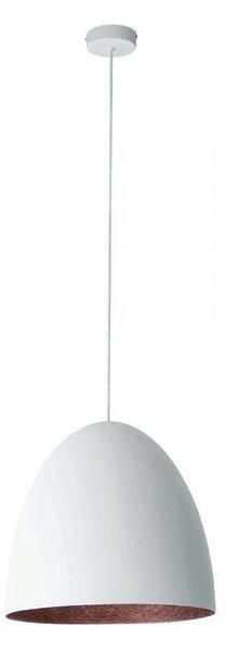 Φωτιστικό Οροφής Egg M 10318 38x150cm 1xE27 40W White-Copper Nowodvorski