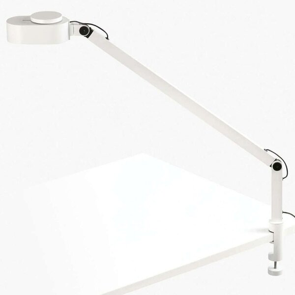 Φωτιστικό Γραφείου Inviting Clip 57315 57x3,8x86cm Dim Led 410lm 6W White Faro Barcelona