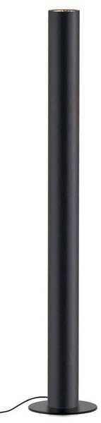 Φωτιστικό Δαπέδου Tube 39003700 Φ10x176cm 1xE27 75W Black Viokef