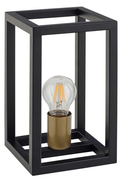 Φωτιστικό Επιτραπέζιο Vigo 50247 15x15x21cm 1xE27 60W Black Sigma Lighting