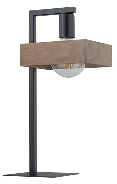 Φωτιστικό Επιτραπέζιο Robin 50251 25x15x45cm 1xE27 60W Black-Brown Sigma Lighting