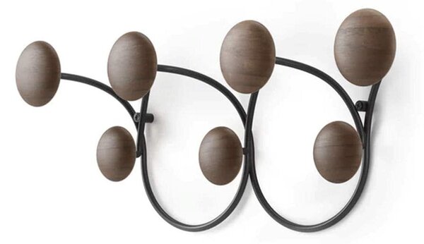 Κρεμάστρα Τοίχου 7 Θέσεων Dotsy 1018114-048 43x17x10cm Black-Walnut Umbra