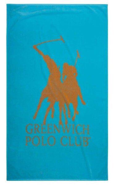 Πετσέτα Θαλάσσης 3785 Turqoise Greenwich Polo Club