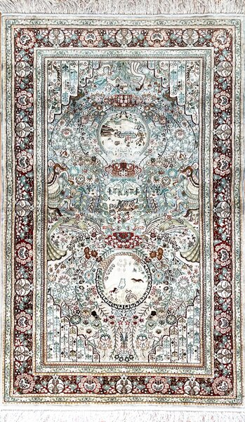 Χαλί Χειροποίητο China 300L Silk 24-244 092x153