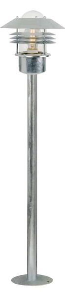 Φωτιστικό Δαπέδου Vejers Garden 25118031 92cm E27 IP54 92x22cm Galvanized Steel Nordlux