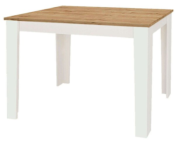 Τραπέζι Darlen 0228198 110x72x74cm White-Oak