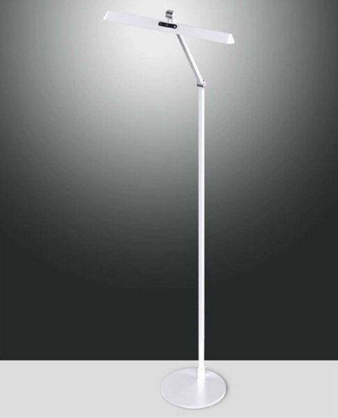 Φωτιστικό Δαπέδου Beba 3775-11-102 44x36x106cm Dim Led 1340lm 12W White Fabas Luce