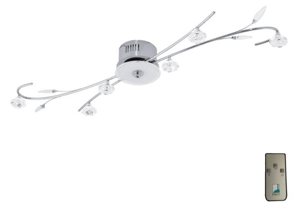 EGLO 91975 - Φως οροφής LED BAREGA 1 6xG4/20W + LED/4W