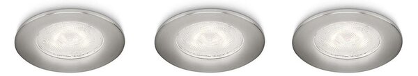 Philips 59100/17/16 - ΣΕΤ 3x Κρεμαστό φως οροφής LED SCEPTRUM LED/3W/230V