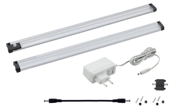 Eglo 94691 - ΣET 2x LED φωτιστικά ντουλαπιού με αισθητήρα VENDRES 2xLED/3W/230V