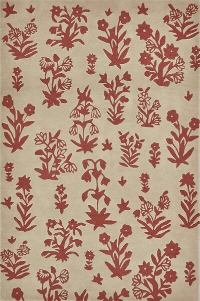 Χαλί Woodland Glade 146801 Linen-Russet Brown Sanderson